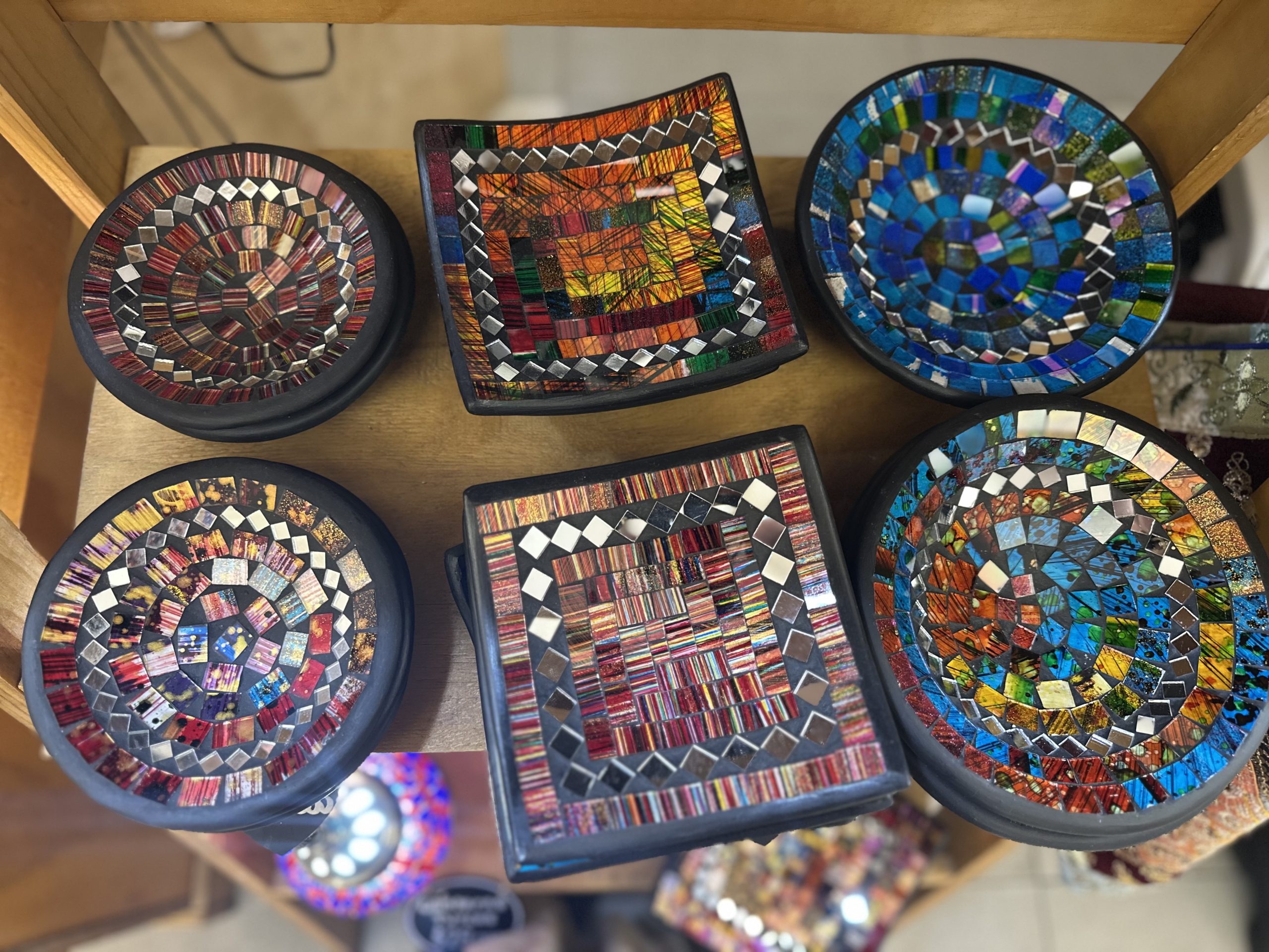 Platos Mosaicos Decorativos